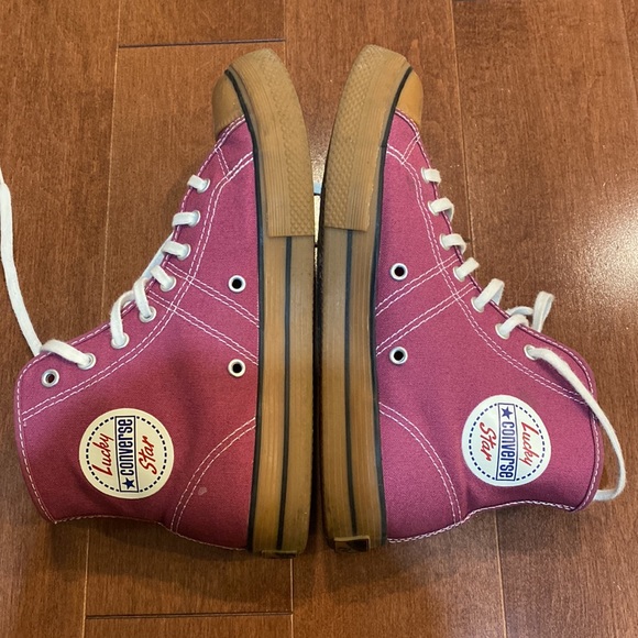 🎉🎉 HP🎉🎉Purple and Brown Converse - Picture 5 of 11